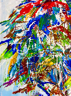 Dream Tree 2019 60x48 Huge Original Painting by Giora Angres - 3 Dream Tree 2019 60x48 Huge Original Painting by Giora Angres - 3