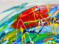 Spirit of Buddha 2018 48x60 Huge Original Painting by Giora Angres - 4 Spirit of Buddha 2018 48x60 Huge Original Painting by Giora Angres - 4