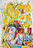 Wishful Thinking 2021 58x40 Huge Original Painting by Giora Angres - 1