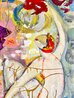 Felices Fiestas 2016 46x58 - Mixed Media on Canvas - Huge Original Painting by Giora Angres - 3
