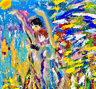 To Have And to Hold 2014 46x30 Huge Original Painting by Giora Angres - 3 To Have And to Hold 2014 46x30 Huge Original Painting by Giora Angres - 3