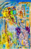 Hummingbird Family 2014 46x30 Original Painting by Giora Angres - 1
