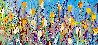 Bees and Sky 2021 48x58 Huge Original Painting by Giora Angres - 2 Bees and Sky 2021 48x58 Huge Original Painting by Giora Angres - 2