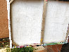 Bees and Sky 2021 48x58 Huge Original Painting by Giora Angres - 5 Bees and Sky 2021 48x58 Huge Original Painting by Giora Angres - 5