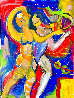 Togetherness 2015 48x60 Huge Original Painting by Giora Angres - 1