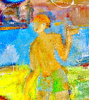 LBGT Resort 2019 48x68 Huge Original Painting by Giora Angres - 3 LBGT Resort 2019 48x68 Huge Original Painting by Giora Angres - 3