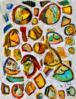 Longer Than Forever 2019 60x48 Huge Original Painting - Giora Angres Longer Than Forever 2019 60x48 Huge Original Painting - Giora Angres