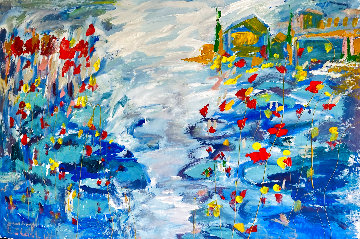 Balboa Park - San Diego 2026 40x56 Original Painting - Giora Angres Balboa Park - San Diego 2026 40x56 Original Painting - Giora Angres