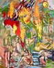 Sunshower 2015 -  62x46 Original Painting by Giora Angres - 1