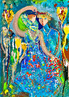 Prom  Day 2014 60x46 - Huge Original Painting by Giora Angres - 0