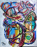 Bohemian Hippies 2005 58x46 - Huge Original Painting by Giora Angres - 1