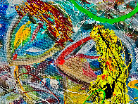 Golden Girls 2018 44x60 - Huge Original Painting by Giora Angres - 2 Golden Girls 2018 44x60 - Huge Original Painting by Giora Angres - 2