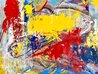 Flying Fish 2017 45x62 - Huge Original Painting by Giora Angres - 3