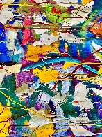 Lalaland 44x60 - Huge Original Painting by Giora Angres - 2 Lalaland 44x60 - Huge Original Painting by Giora Angres - 2