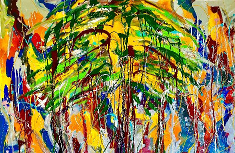 Save the Rain Forest 2021 40x60 - Huge - Amazon Original Painting - Giora Angres
