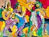 Dance Series: Way We Were  2005 48x60 - Huge Original Painting by Giora Angres - 0