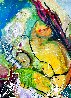 Let There Be Peace 2001 40x50 - Huge Original Painting by Giora Angres - 1