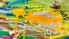 Giverny 36x60 - Mixed Media on Canvas - Huge - France Original Painting by Giora Angres - 4