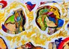 Mardi Gras - New Orleans 2018 44x60 - Huge - Fat Tuesday Original Painting by Giora Angres - 3