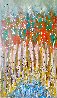 Fireweed 2023 60x38 - Huge Original Painting by Giora Angres - 1