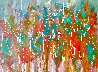 Fireweed 2023 60x38 - Huge Original Painting by Giora Angres - 2