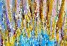 Fireweed 2023 60x38 - Huge Original Painting by Giora Angres - 3