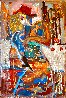 Fashion Week 2016 62x44 - Huge Original Painting by Giora Angres - 1