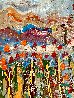 Spring Bloom 2021 45x62 - Huge Original Painting by Giora Angres - 3