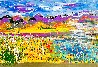 Field of Blooms  2024 62x44 - Huge Painting- Colorado Original Painting by Giora Angres - 1