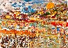 Death Valley Lake 2024 62x45 - Huge Painting - California Original Painting by Giora Angres - 1