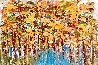 Florida Estuary in Fall 2024 45x62 - Huge Original Painting by Giora Angres - 0