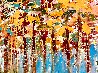 Florida Estuary in Fall 2024 45x62 - Huge Original Painting by Giora Angres - 2