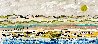 San Diego Moonscape 2017 31x62 - Huge - California Original Painting by Giora Angres - 0