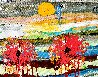 Palm Beach 2020 60x45 - Huge - Florida Original Painting by Giora Angres - 3