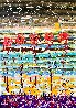 Palm Beach 2020 60x45 - Huge - Florida Original Painting by Giora Angres - 1