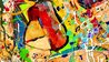 Smooth Jazz 2017 46x51 - Huge Original Painting by Giora Angres - 3