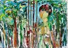 Aloha 2023 - 62x46 - Hawaii Original Painting by Giora Angres - 1