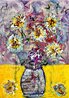 Organica 2005 62x45 Mixed Media on Canvas - Huge Original Painting by Giora Angres - 1
