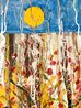 Power of the Sun 2019 - 46x25 Mixed Media on Canvas - Huge Original Painting by Giora Angres - 2