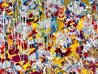 Gold and White Flowers 2019 62x46 Mixed Media on Canvas - Huge Original Painting by Giora Angres - 3 Gold and White Flowers 2019 62x46 Mixed Media on Canvas - Huge Original Painting by Giora Angres - 3