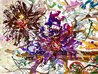 Nino 2025 45x62 -  Mixed Media on Canvas - Huge Original Painting by Giora Angres - 2