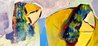 Summer Awakening 2020 48x36 - Mixed Media on Canvas - Huge Original Painting by Giora Angres - 3 Summer Awakening 2020 48x36 - Mixed Media on Canvas - Huge Original Painting by Giora Angres - 3