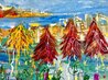 Spring Refresh, San Diego, California 2026 45x62 - Oil And Acrylic on Canvas - Huge Original Painting by Giora Angres - 3