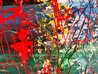 Colors of Nite 2026 45x62 - Oil and Acrylic on Canvas - Huge Original Painting by Giora Angres - 3
