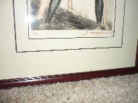 Figuras De Ballet 1970 Limited Edition Print by Raul Anguiano - 3 Figuras De Ballet 1970 Limited Edition Print by Raul Anguiano - 3