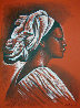 Woman with Turban 1981 Limited Edition Print by Raul Anguiano - 0