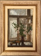 Pleasures of Winter 1990 45x35 Super Huge Original Painting by Dmitri Annenkov - 3 Pleasures of Winter 1990 45x35 Super Huge Original Painting by Dmitri Annenkov - 3