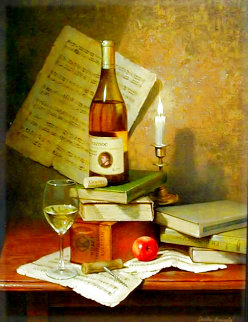 Guenoc 2007 49x38 Original Painting - Dmitri Annenkov Guenoc 2007 49x38 Original Painting - Dmitri Annenkov