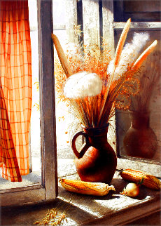 Sunni Day 2003 43x35 Huge Original Painting - Dmitri Annenkov Sunni Day 2003 43x35 Huge Original Painting - Dmitri Annenkov