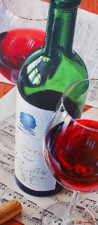 Opus One / Sheet Music 2011 47x27 Original Painting - Dmitri Annenkov Opus One / Sheet Music 2011 47x27 Original Painting - Dmitri Annenkov